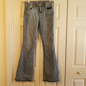 Gently worn flare jeans